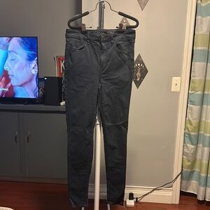 American Eagle Outfitters Gray Skinny Denim